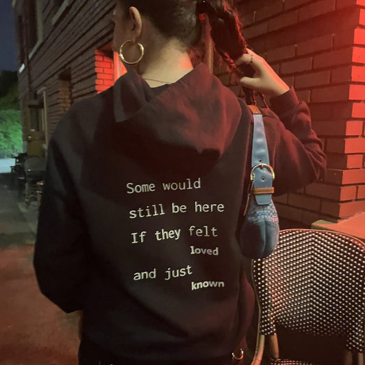 Some would still be here - Black be love Hoodie - design 002